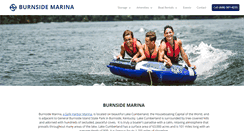 Desktop Screenshot of burnsidemarina.com